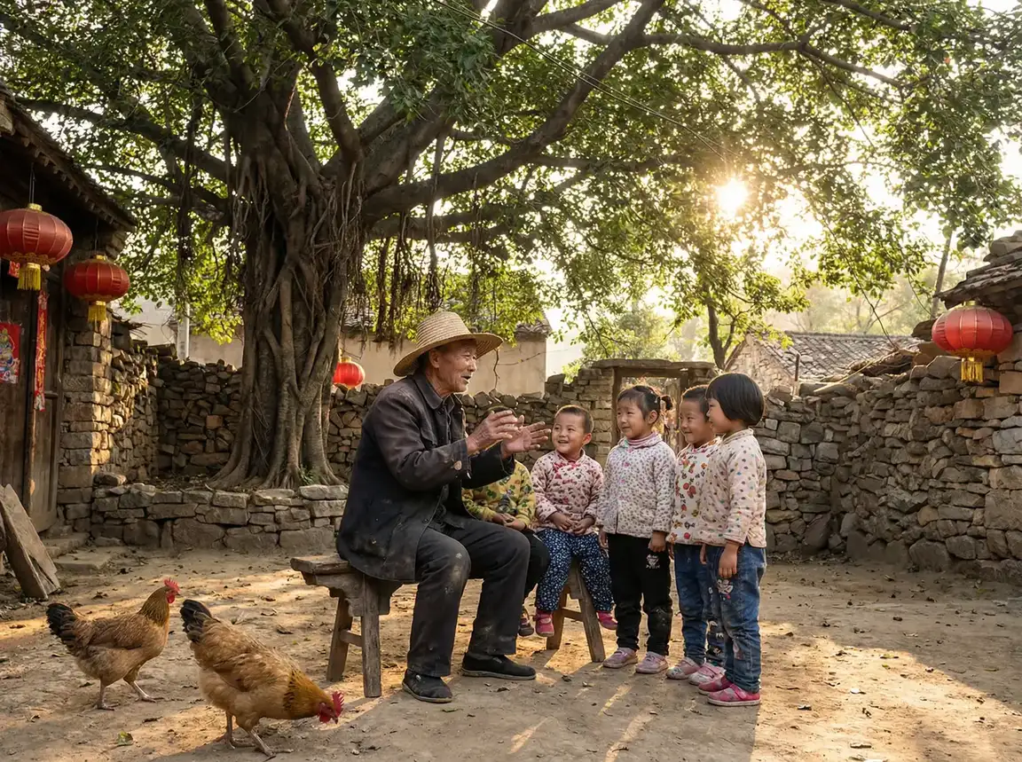 老人在大榕树下给孩子们讲故事 - 年轻妈妈2在线观看完整视频 乡村记忆